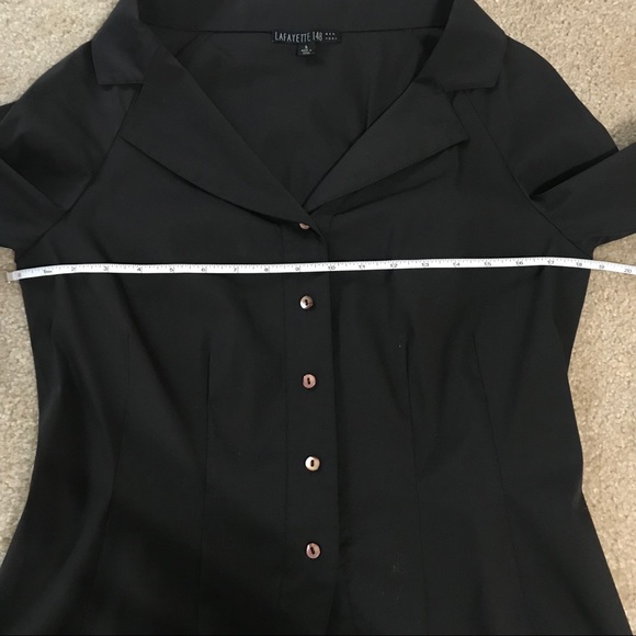 Lafayette 148 Button Up Blouse - Picture 5 of 6